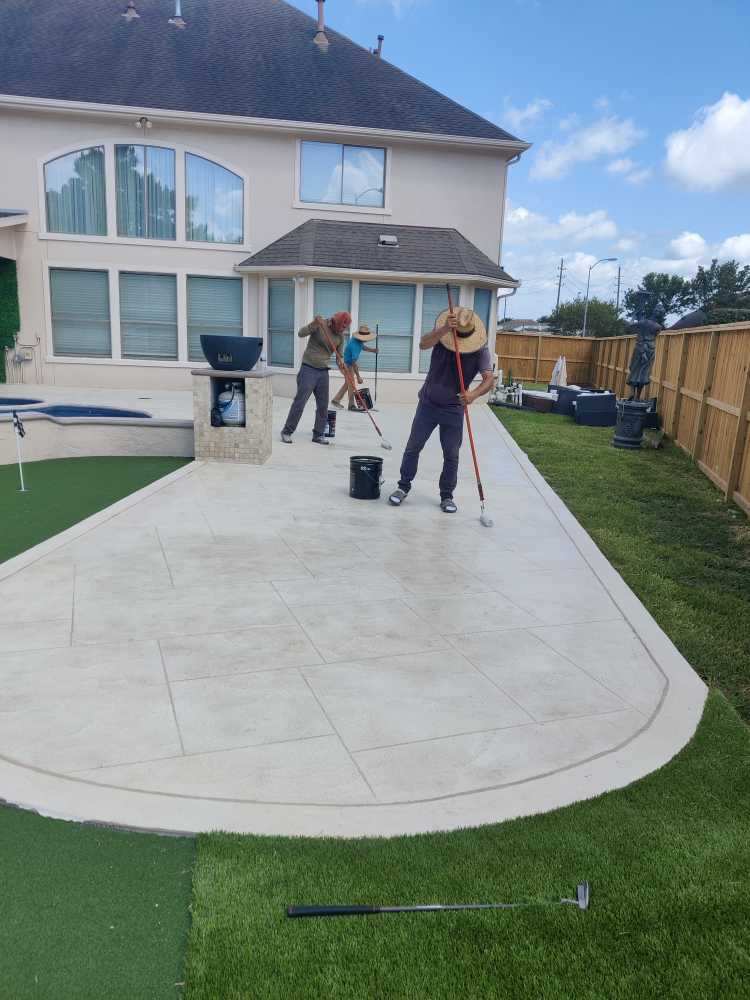 Concrete Stamp Lopez