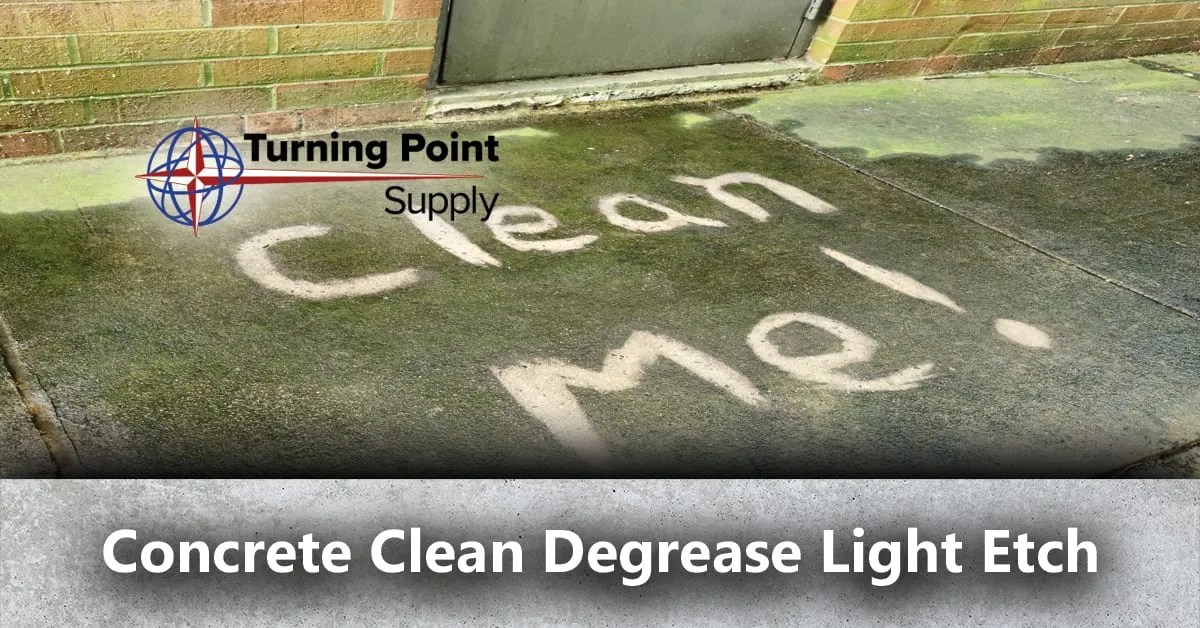 SCR Concrete Cleaner and Degreaser with Acids North South Carolina