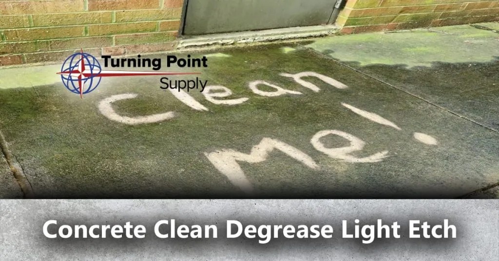 Concrete Etch and Cleaner for Preparing Concrete for Coatings