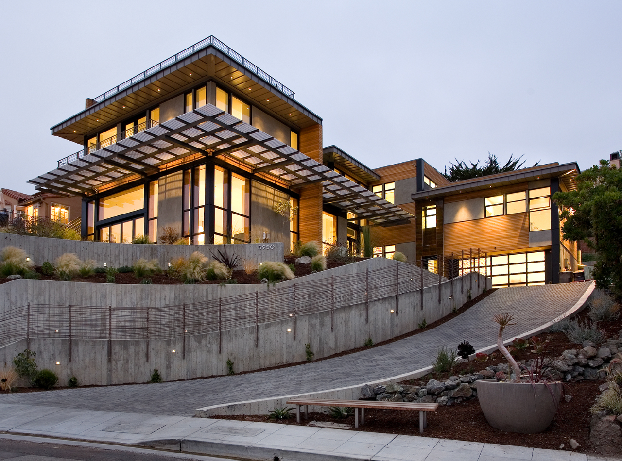 Concreteworks at Margarido House Northern California’s