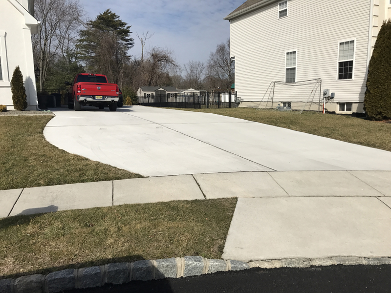 Concrete Driveways in Southern Jersey Installation & Repair