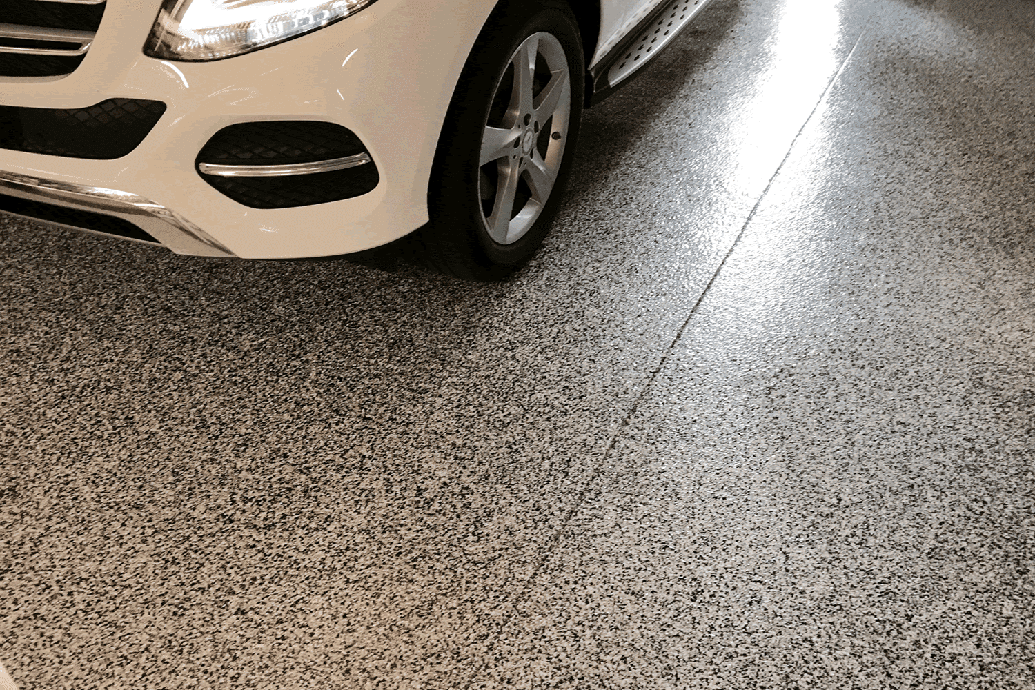 Epoxy flooring garage solution in Toronto Concrete Your Way