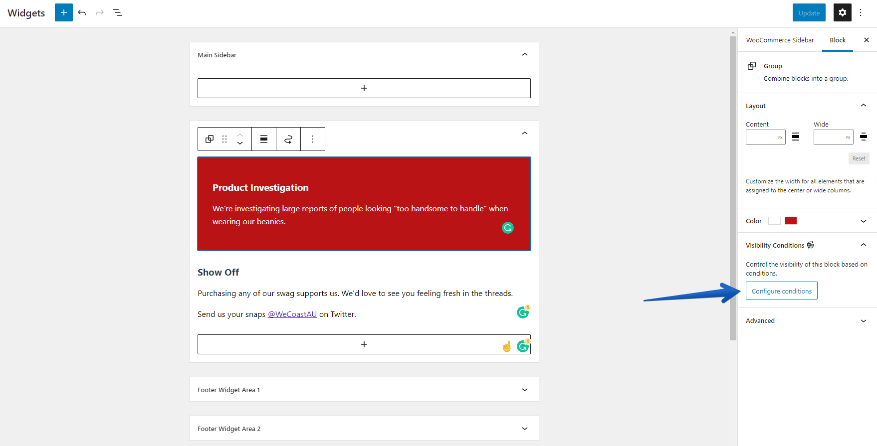 Hide WordPress blocks on Specific posts (FSE & Block Widgets