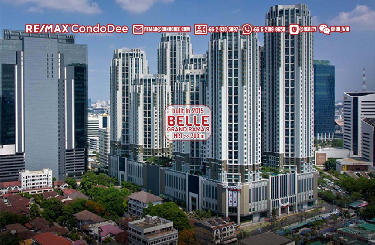 Belle Grand Rama 9 Condo Sale Bangkok CBD REMAX Bangkok กรุงเทพ