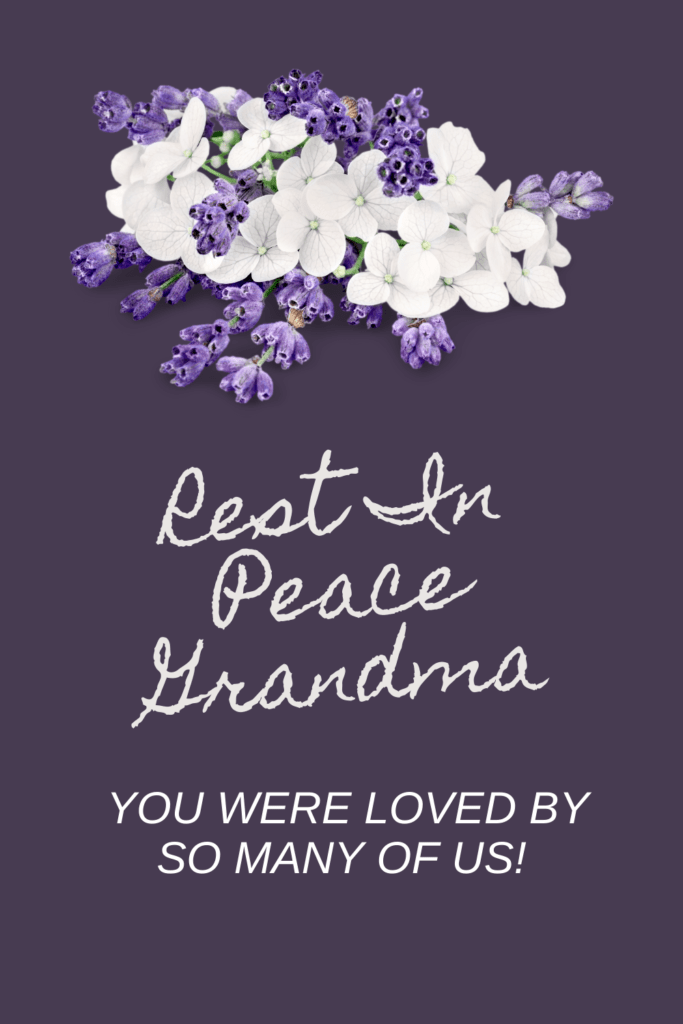 rest in peace grandma quotes Sympathy Messages For Loss Of Grandmother - The Art Of Condolence