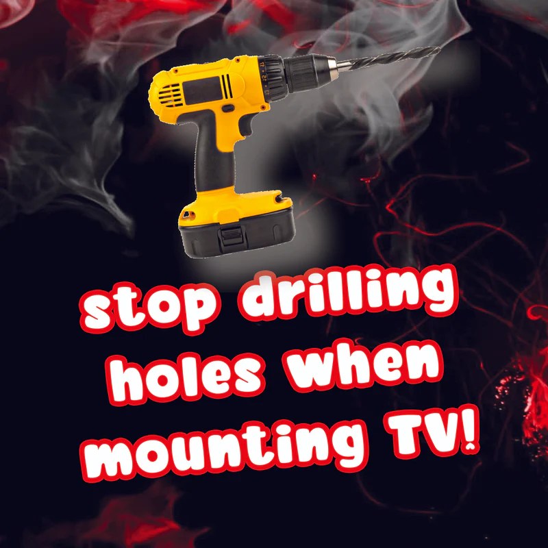 Say Goodbye to Drilling Holes The Innovative Solution for Mounting Yo