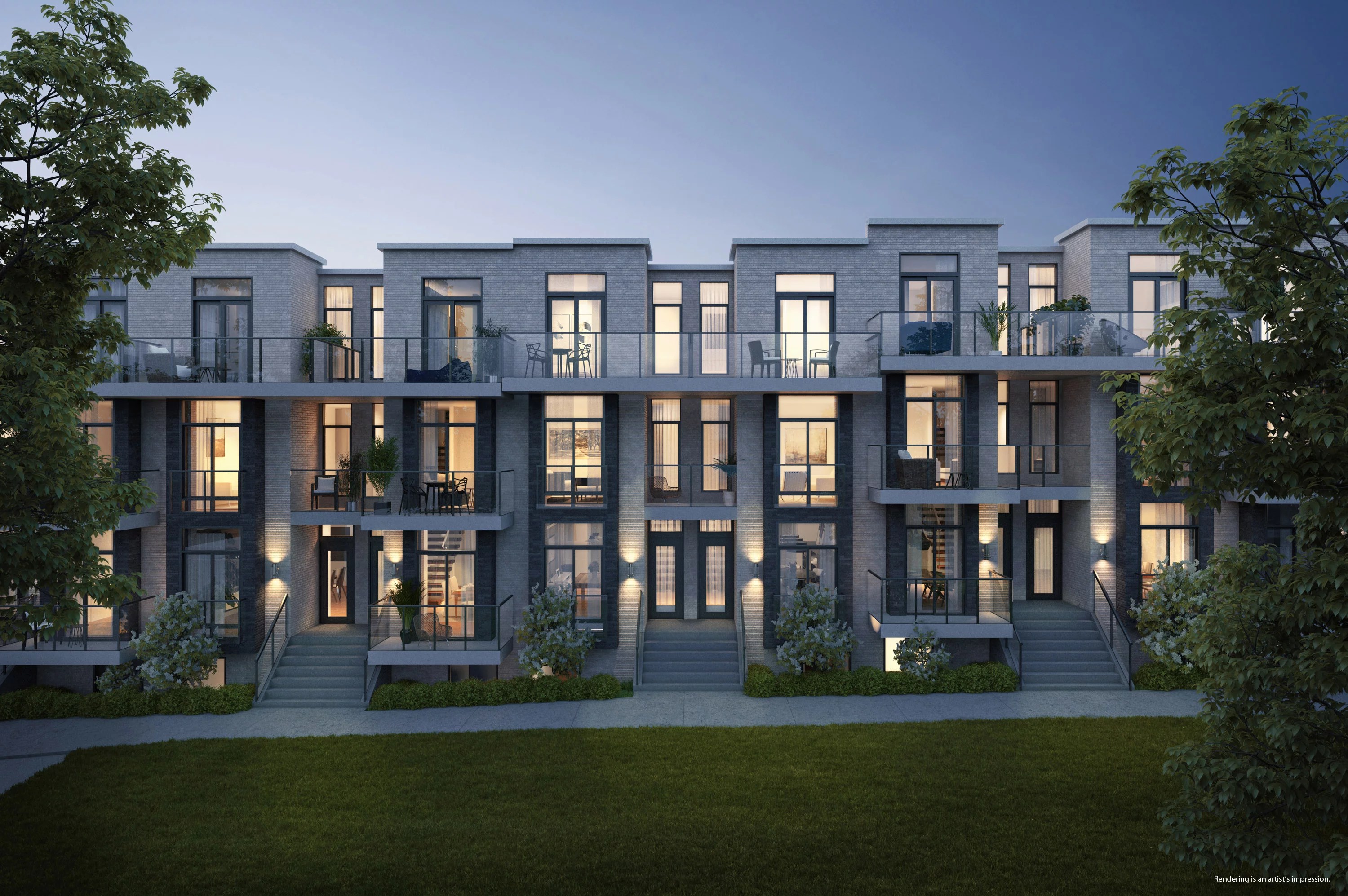 Winlock Towns Bayview & Finch North York