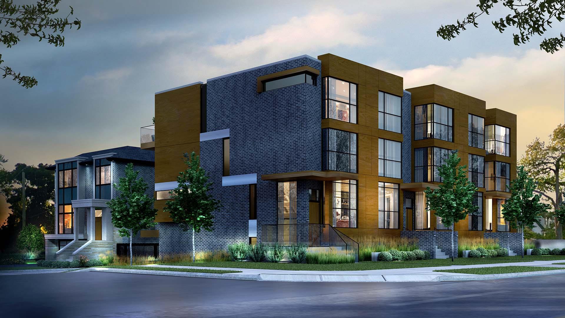 Hillcrest On The Park North York Townhomes Bayview Village