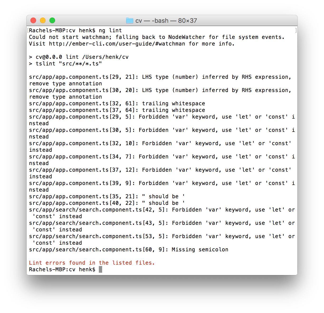 Getting started with Angular 2 Conduct of Code