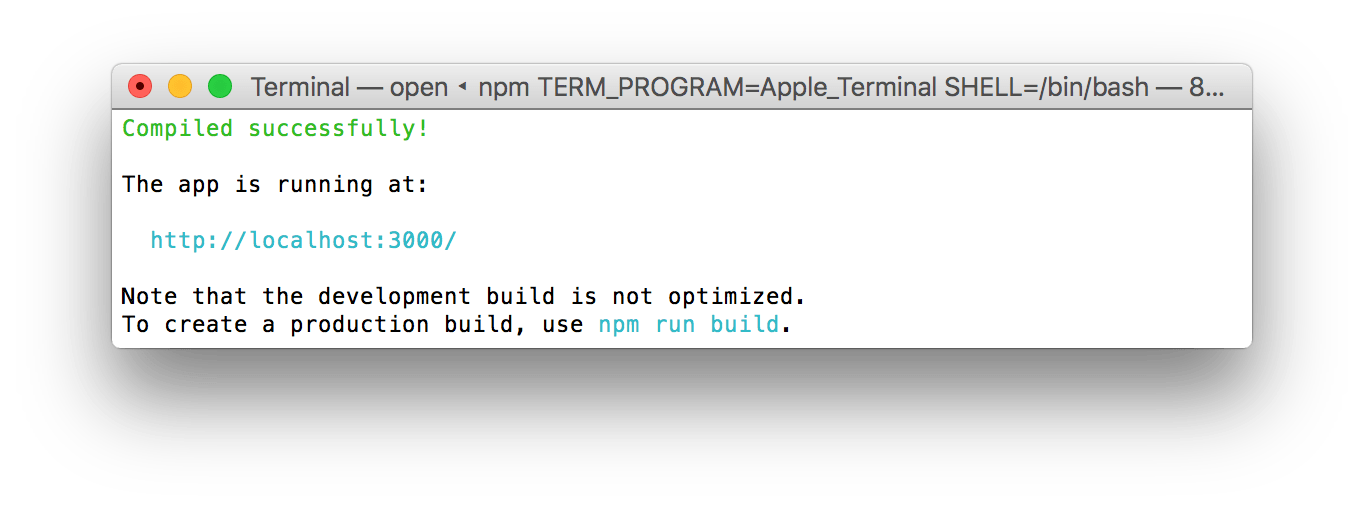 Getting started with React