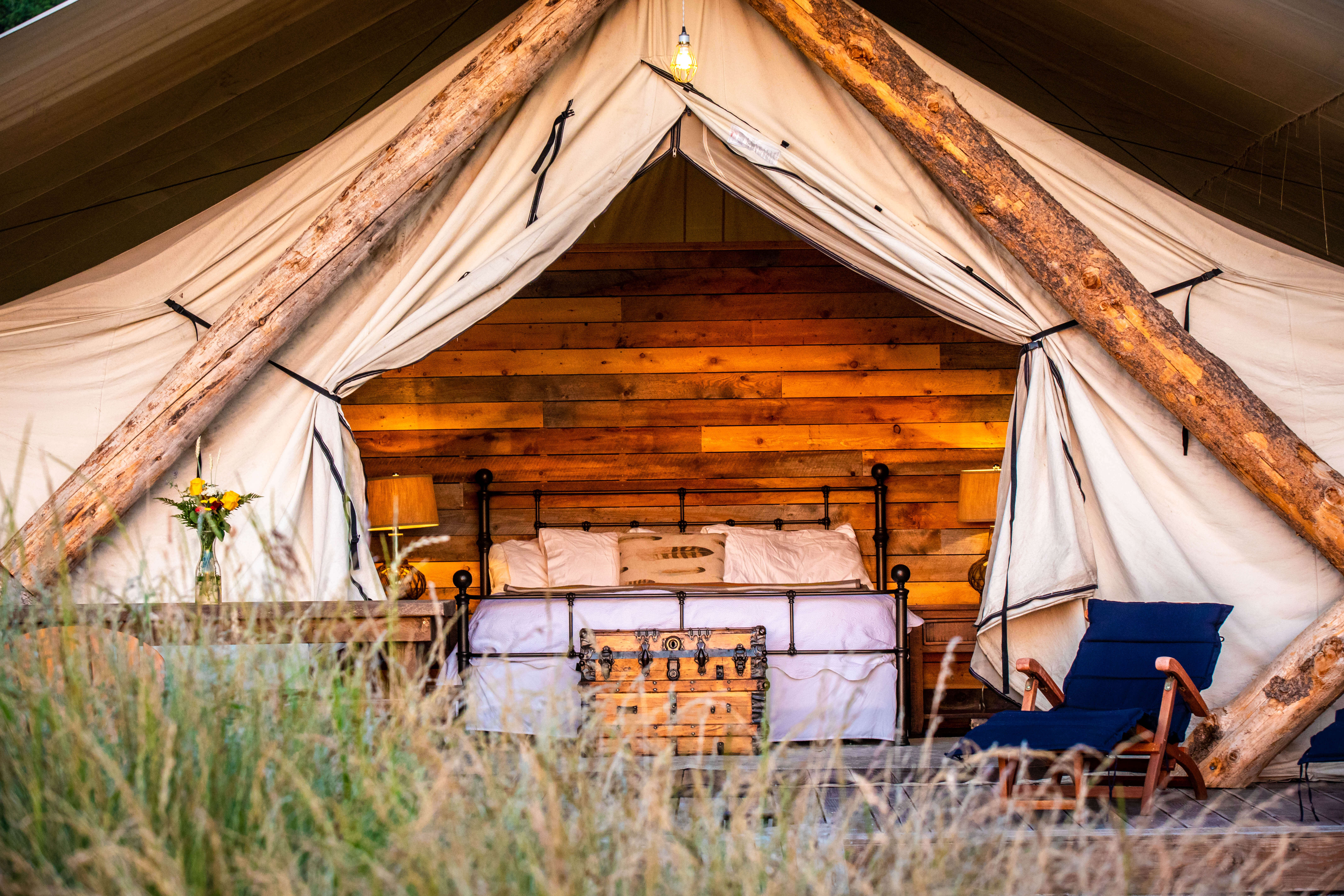Tents and Wagons Bear Lake Glamping Conestoga Ranch