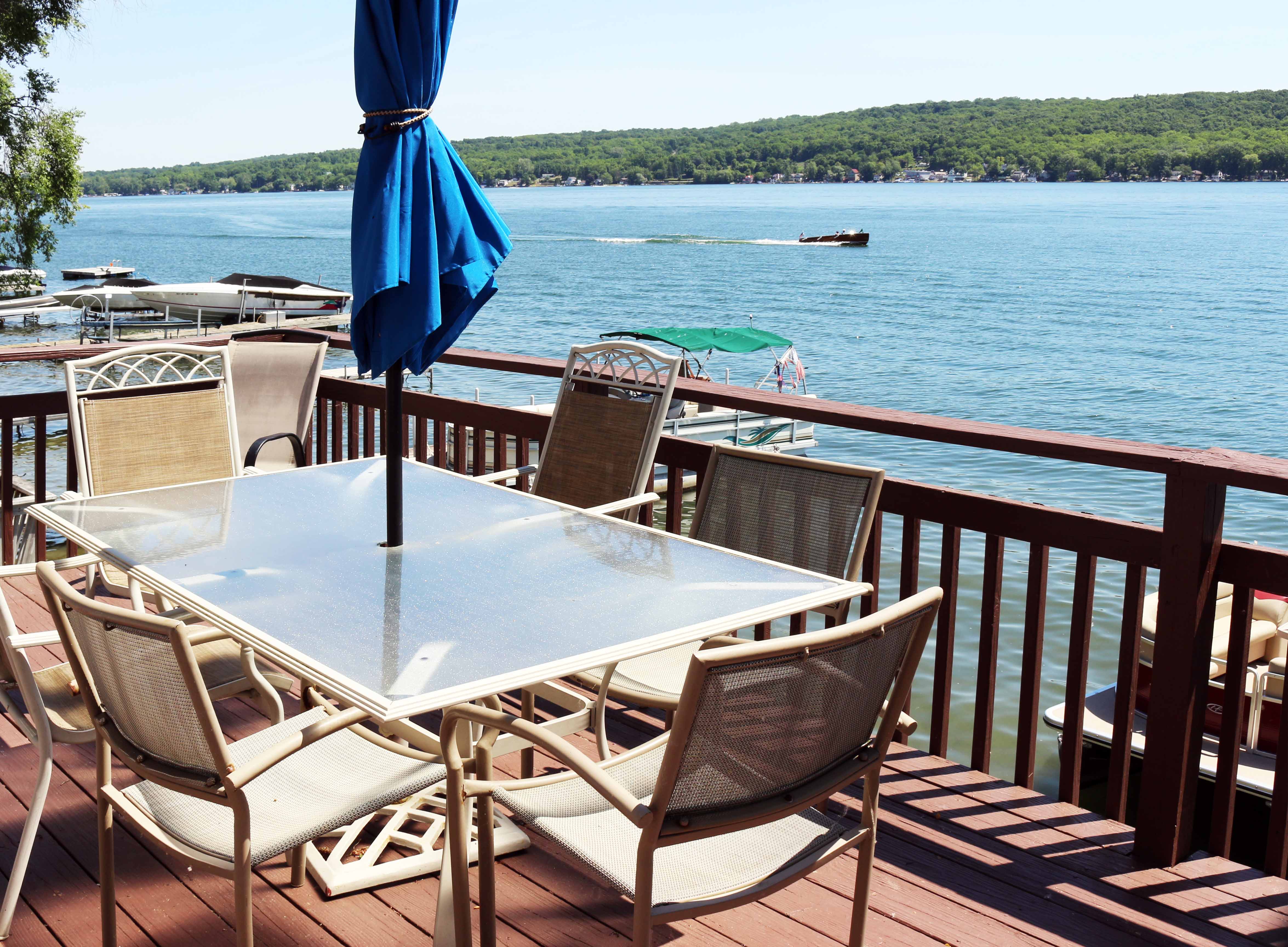 5391 West Lake Road on Conesus Lake