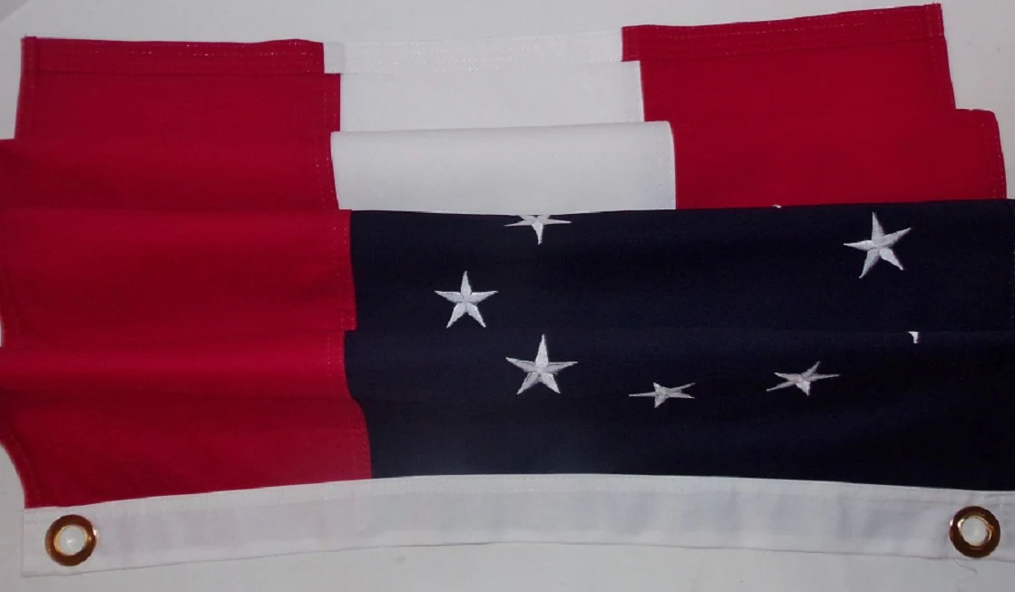 Heavy Cotton 11 Star Confederate Flag Mosby or Mosby's Rangers flag