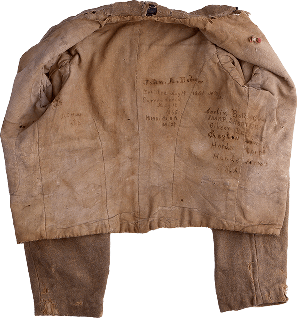 Uniforms of History Confederate Museum