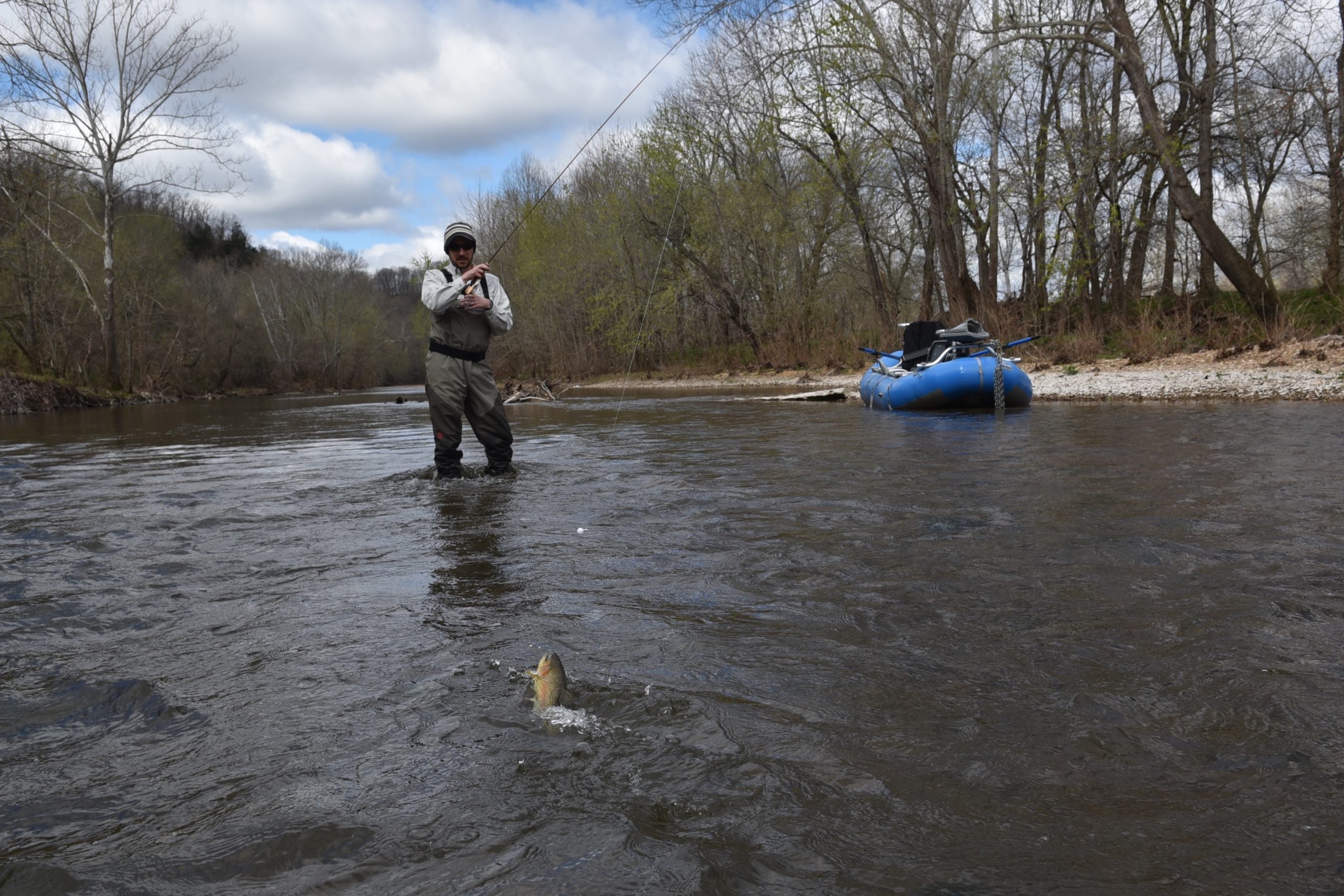 Niangua River Trout Fishing is on Fire Conservation Federation of