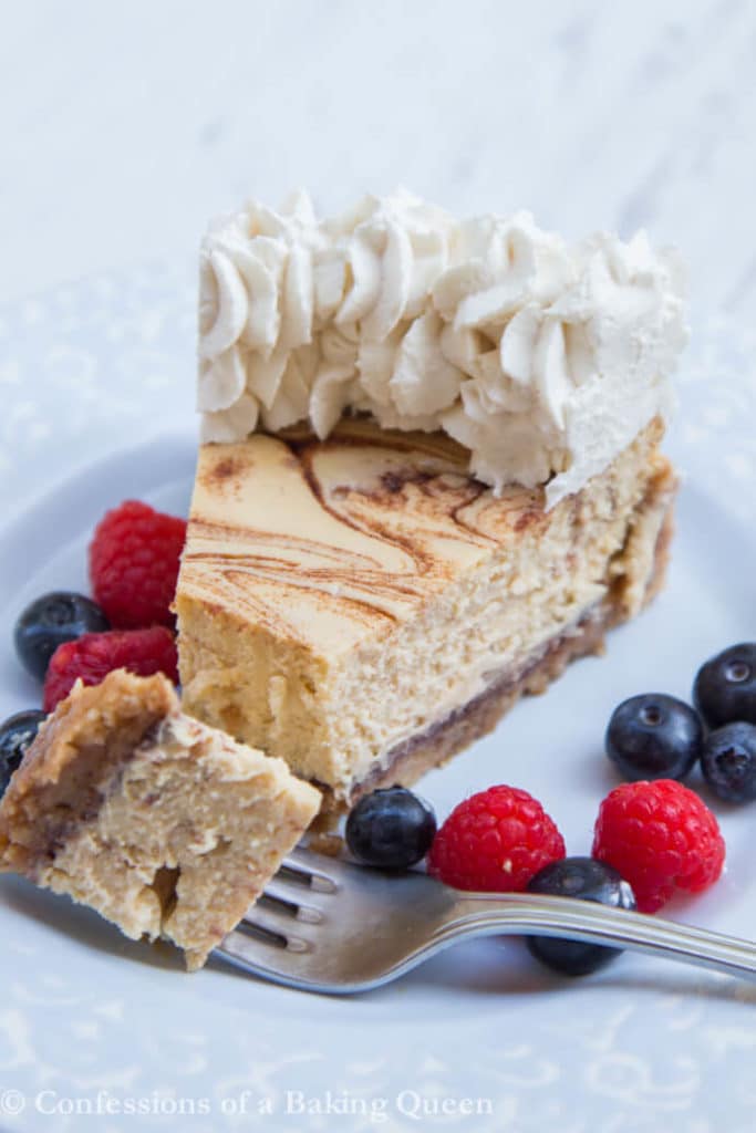 Cinnamon Roll Cheesecake Confessions of a Baking Queen