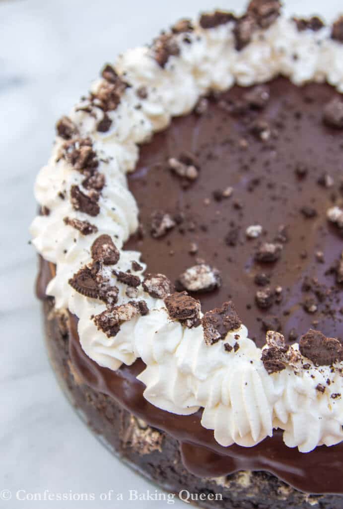 Oreo Cheesecake with Chocolate Ganache Recipe
