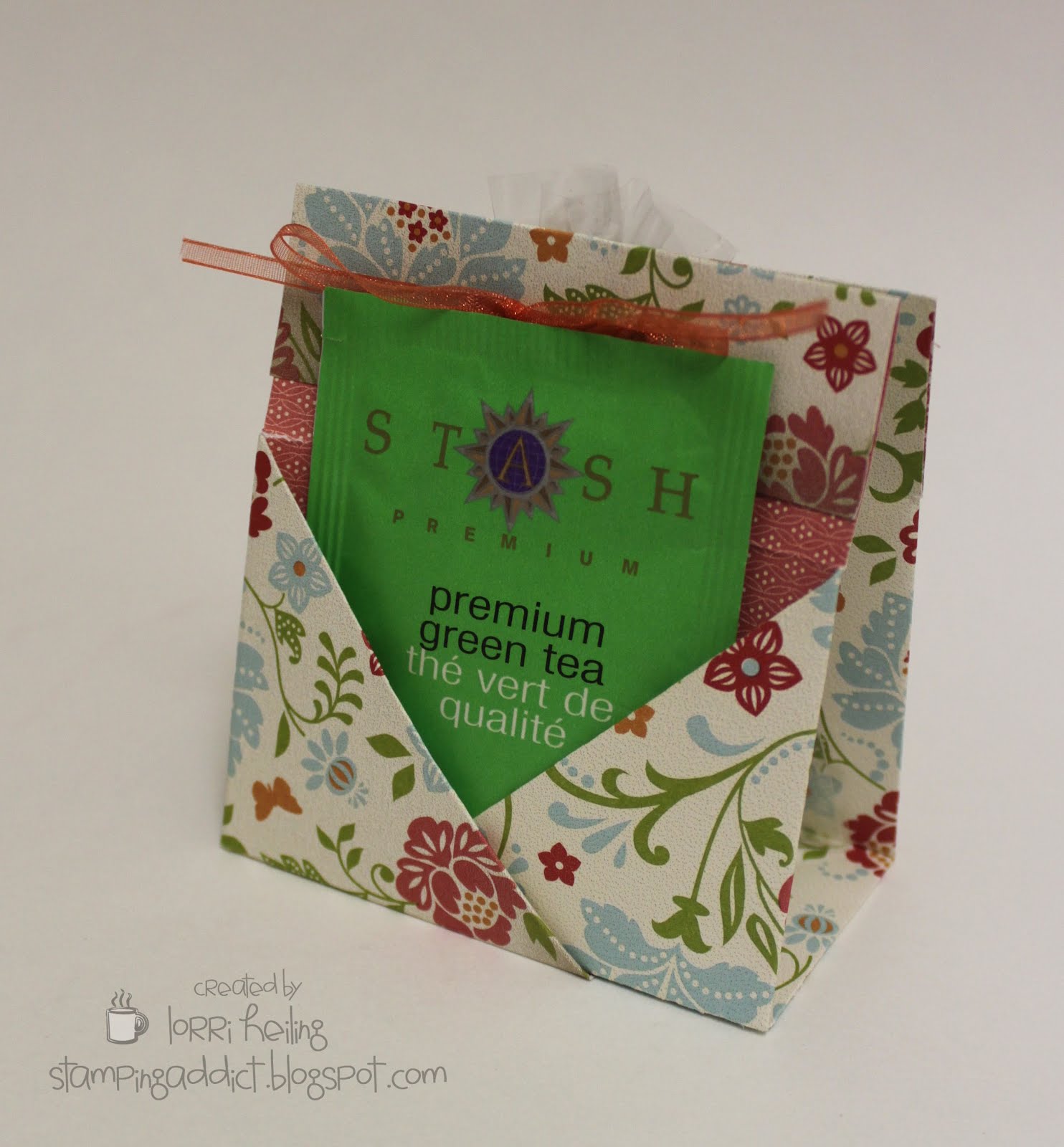 Tea Bag Holder/Card /Cookie Confessions of a Stamping Addict