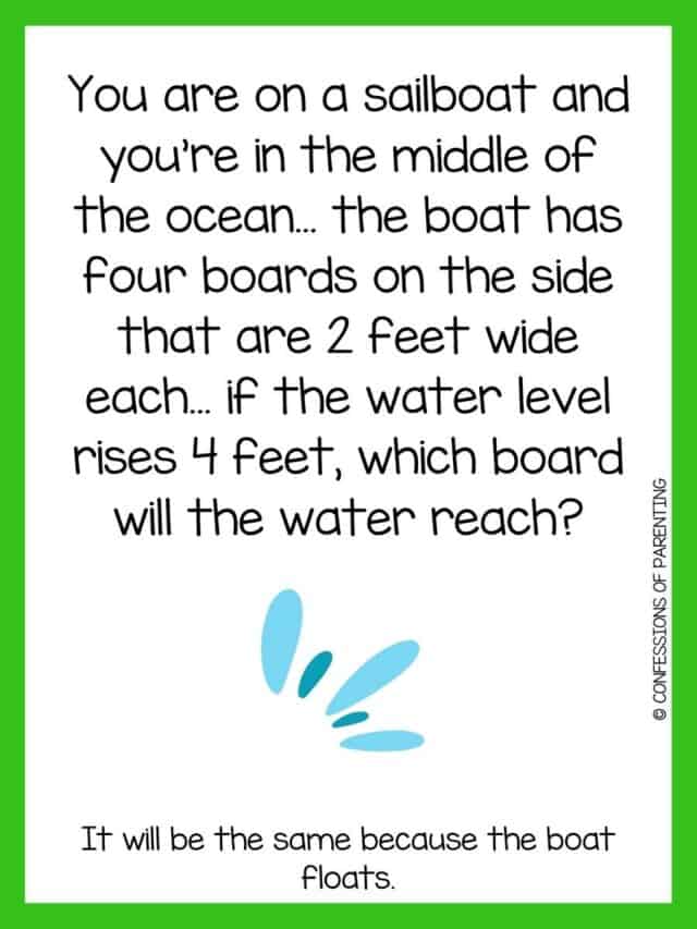 100 Awesome Water Riddles That Make a Splash