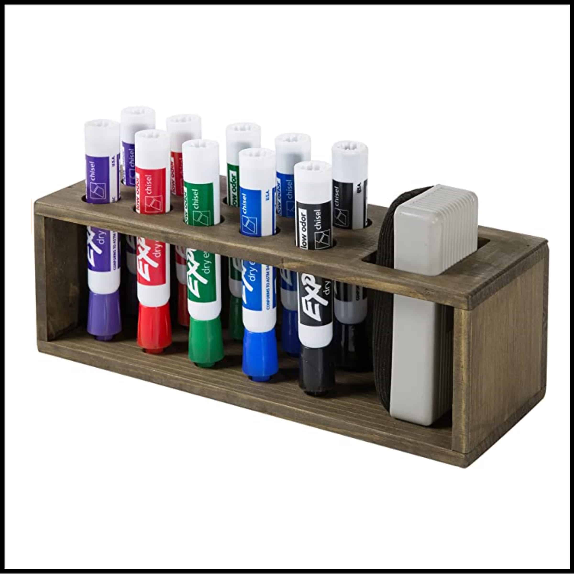 Marker and eraser caddy
