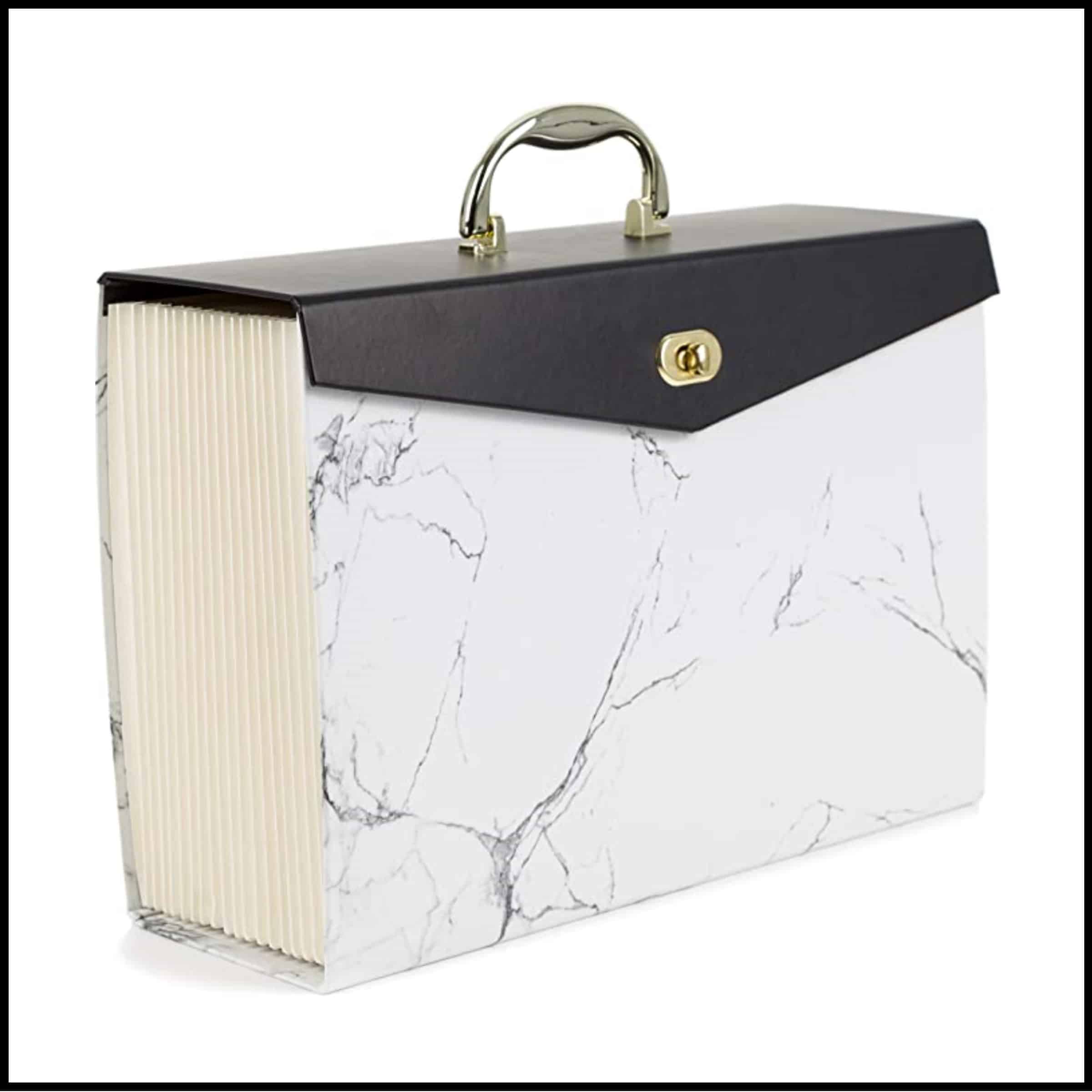 Expandable file folder for all the papers you have to keep track of