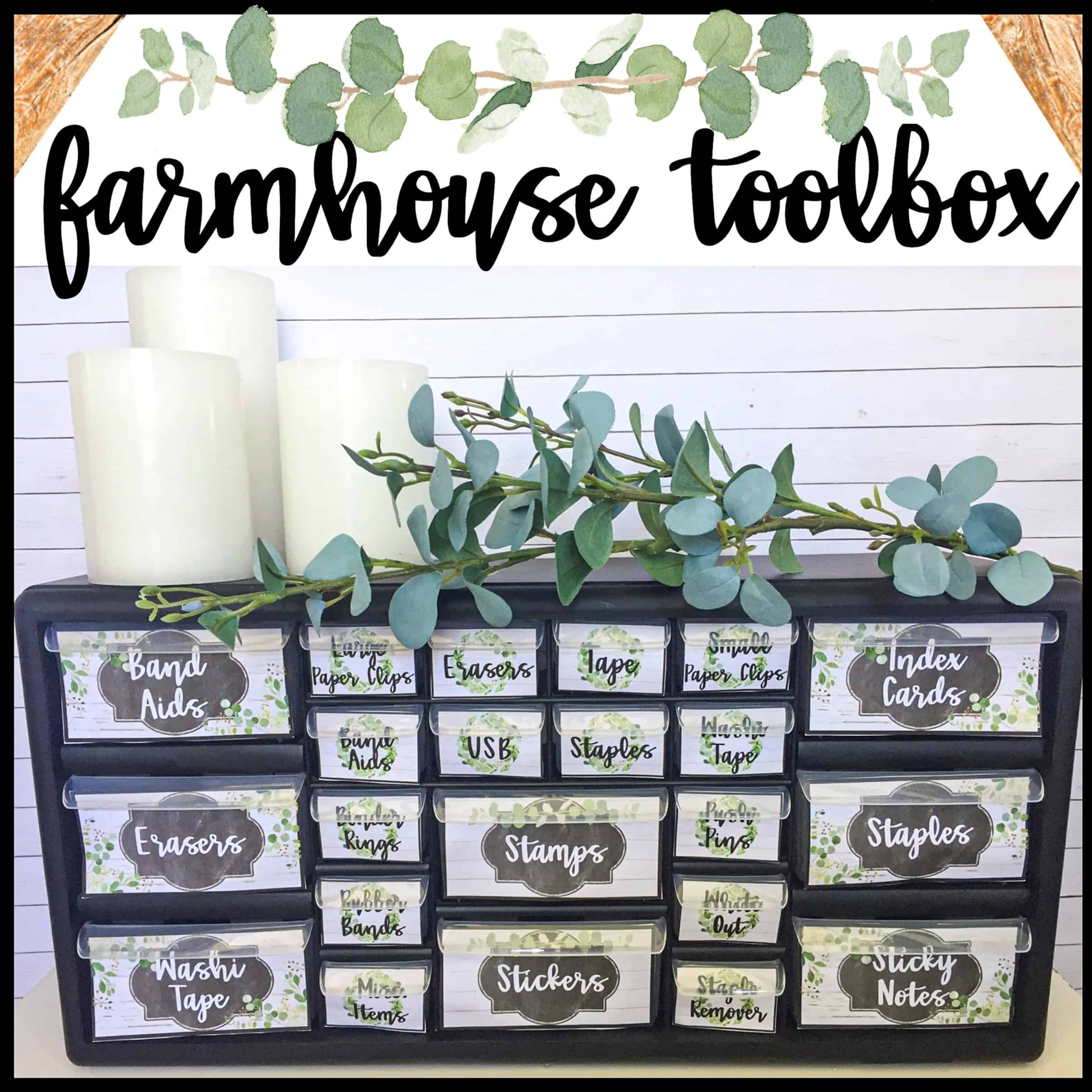 Farmhouse Teacher Toolbox