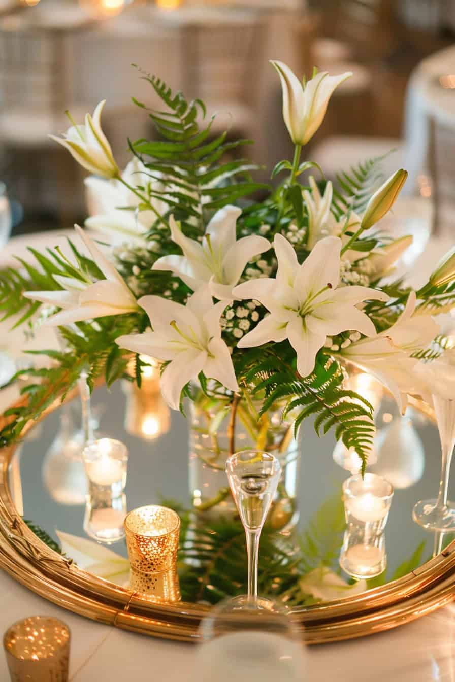 14 Stunning 50th Wedding Anniversary Centerpieces • Confetti & Roses
