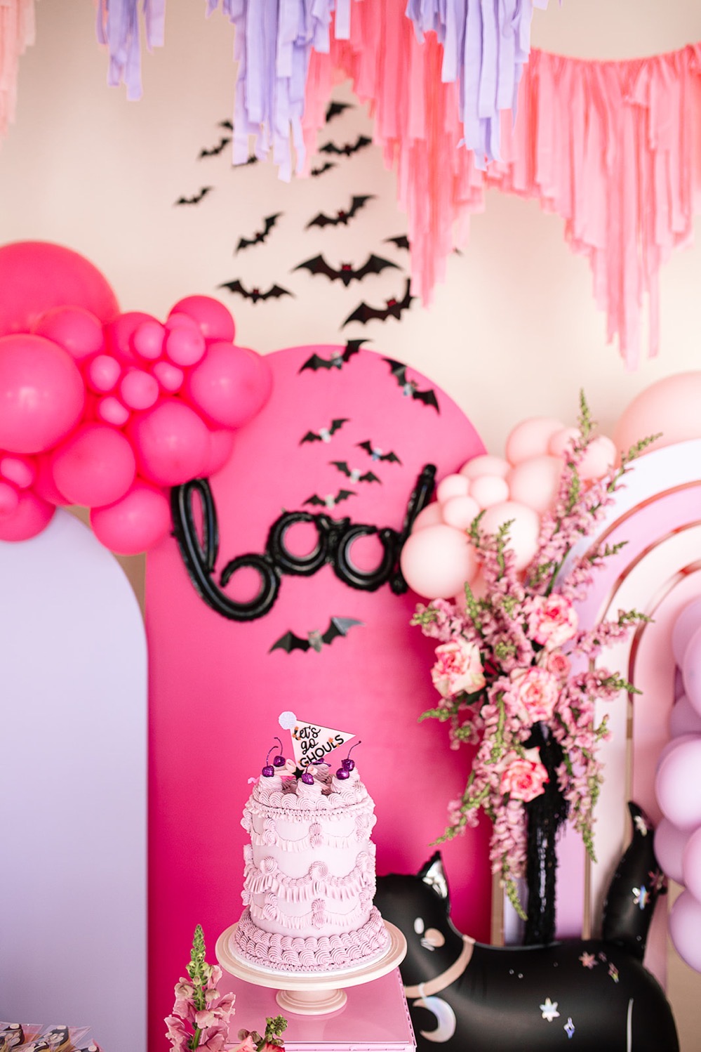 Fab Hot Pink Halloween Confetti Fair