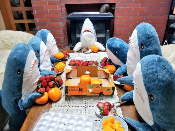 IKEA's BLÅHAJ shark stuffed toy is out of stock, but will still be