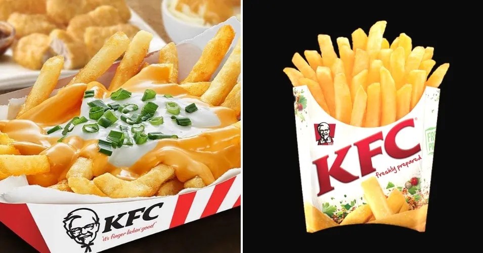 KFC Singapore temporarily replacing french fries with potato wedges