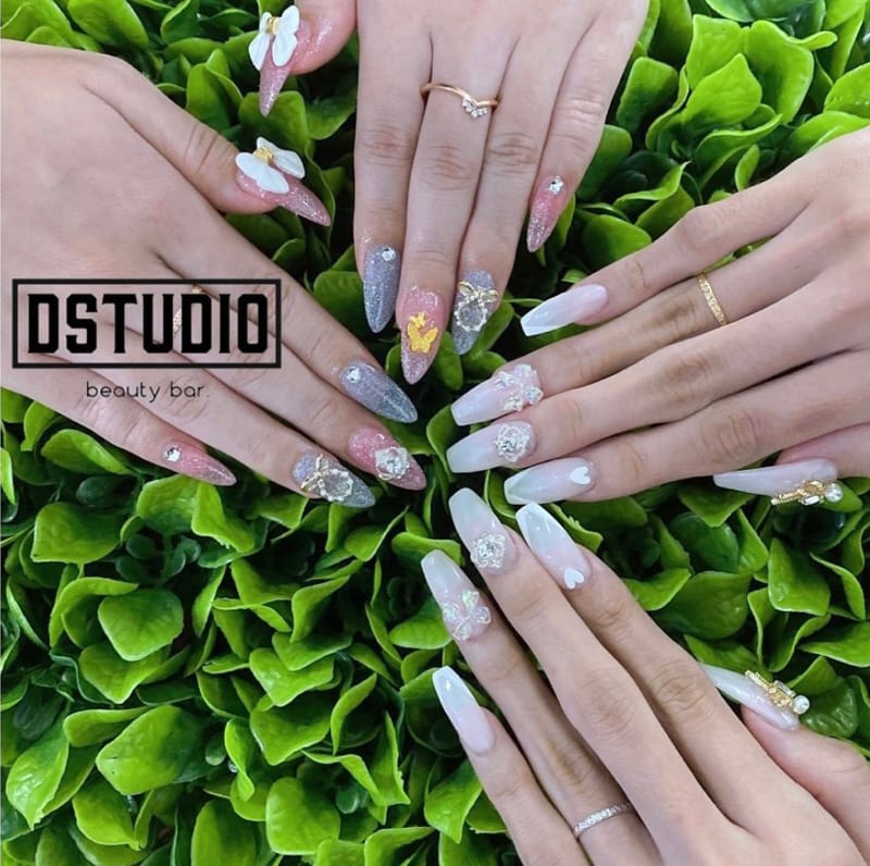 S35 nett gel extensions with unlimited charms & designs