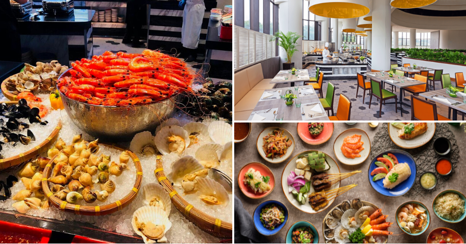 Atrium Restaurant has 1for1 halal buffet with freeflow seafood
