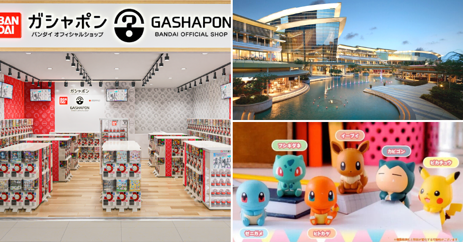 Gashapon Bandai is finally opening its first official shop in Southeast