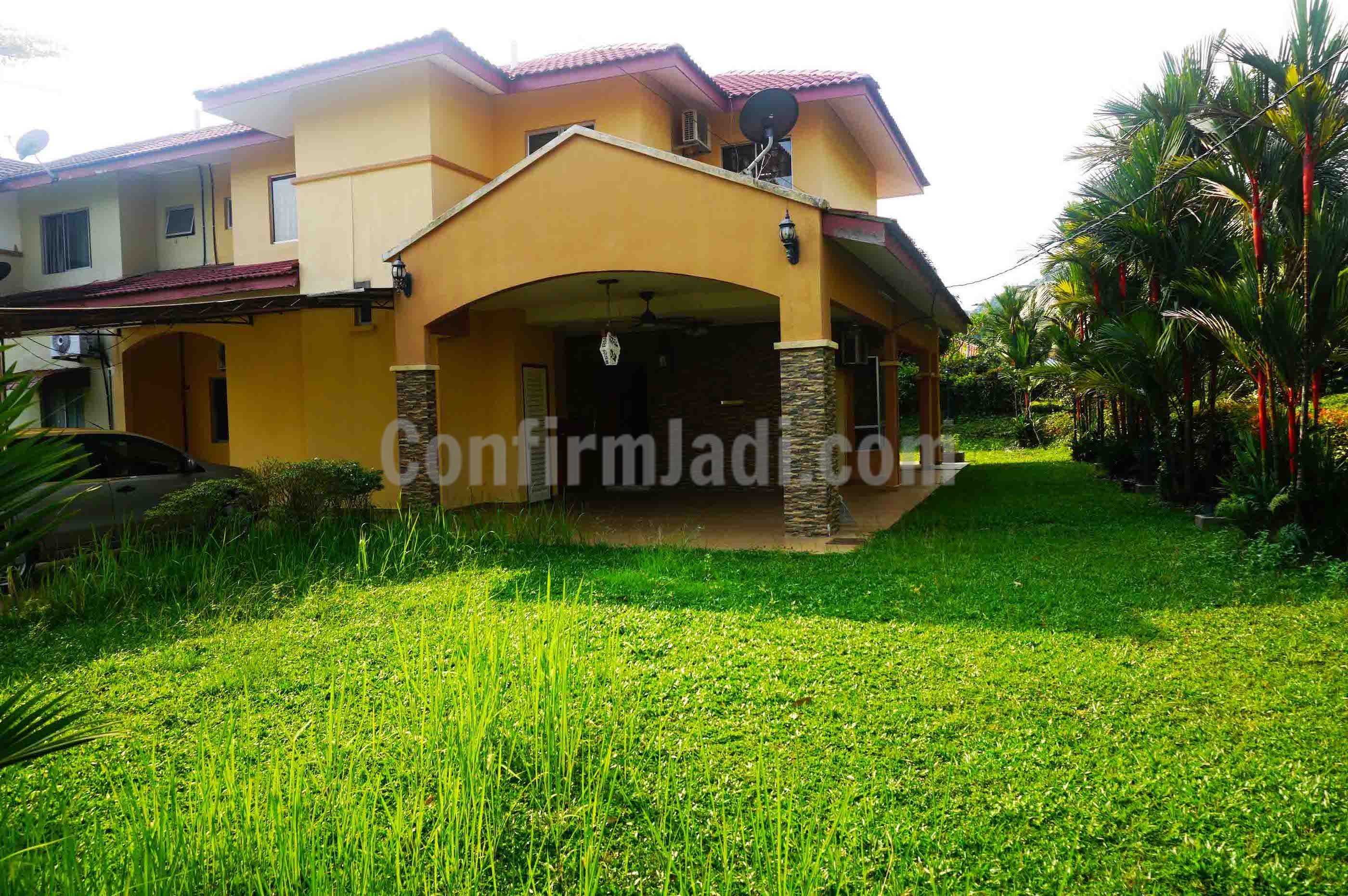 Beautiful Green Street Homes Double Storey Semi D for Sale at Seremban