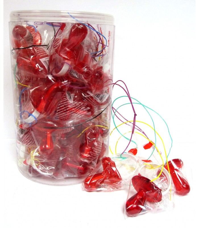 Giant candy pacifiers