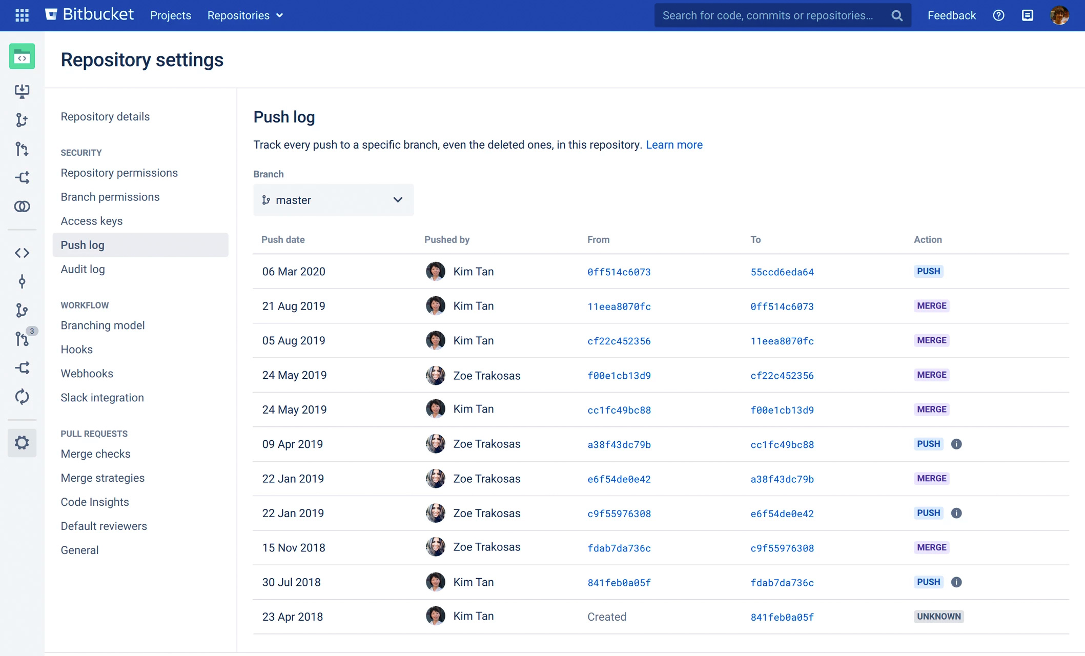 Bitbucket Server 7.1 release notes Bitbucket Data Center 8.19