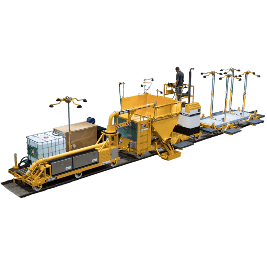 Tunnel Placers Con Forms Boom Concrete Placement Equipment