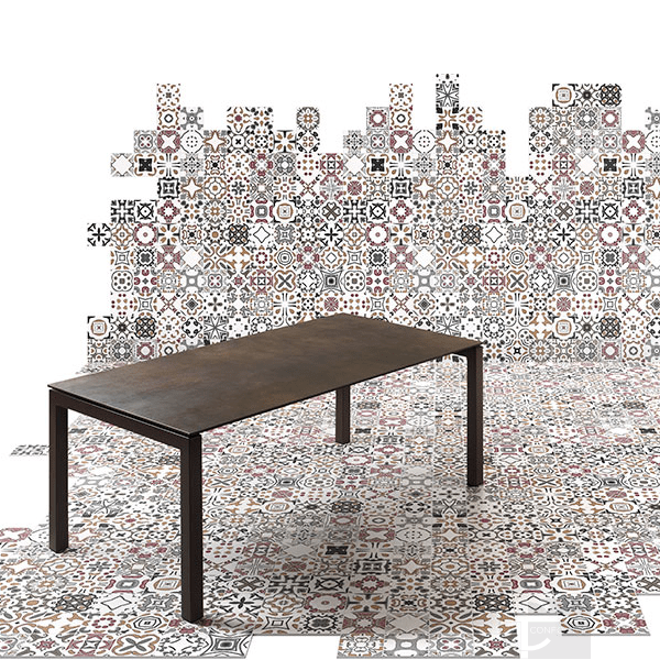 JULIA TABLE CERAMIQUE FIXE EXTENSIBLE CONFORTOP