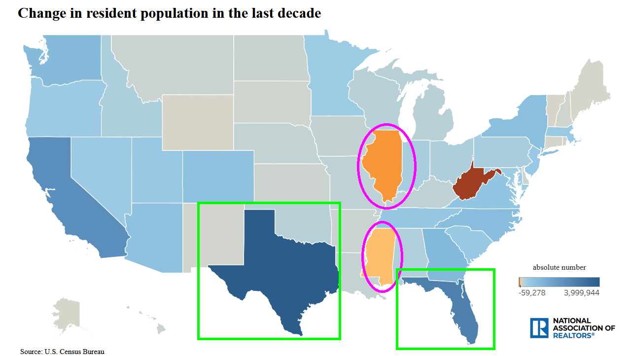 Escape From Chicago? Singlefamily Housing Permits Soar In Texas