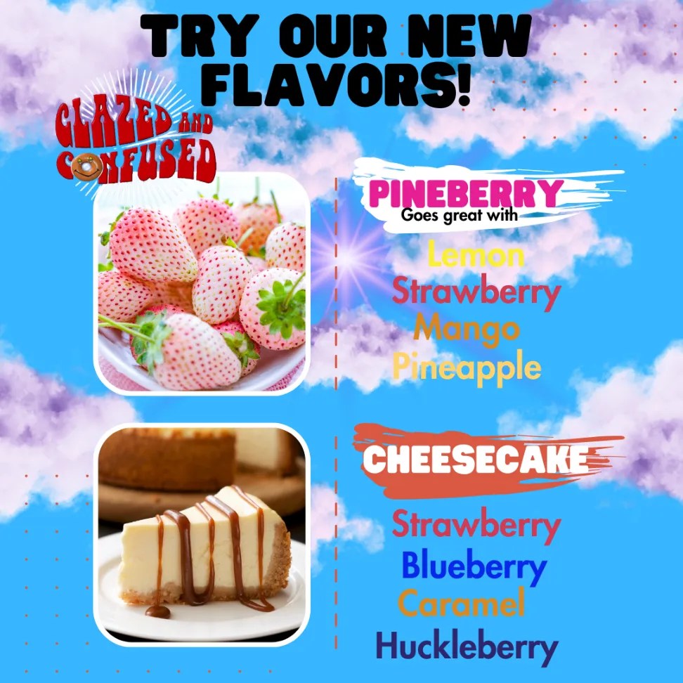 Confused Donuts Glazed & Confused