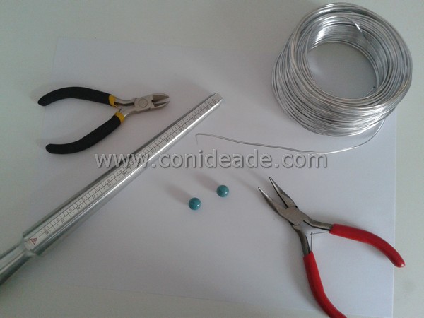 Cómo Hacer Un Anillo Con Alambre De Aluminio Y Abalorios - Blog Material Para Manualidades "Con Idea De..."