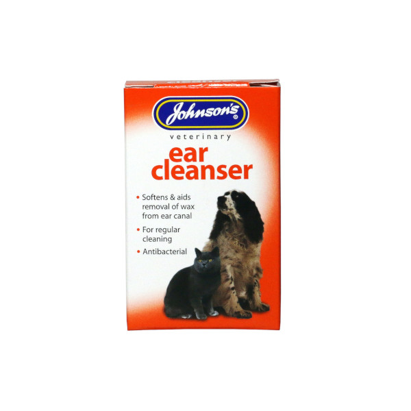 Johnsons Ear Cleanser 18ml Conkers Pets
