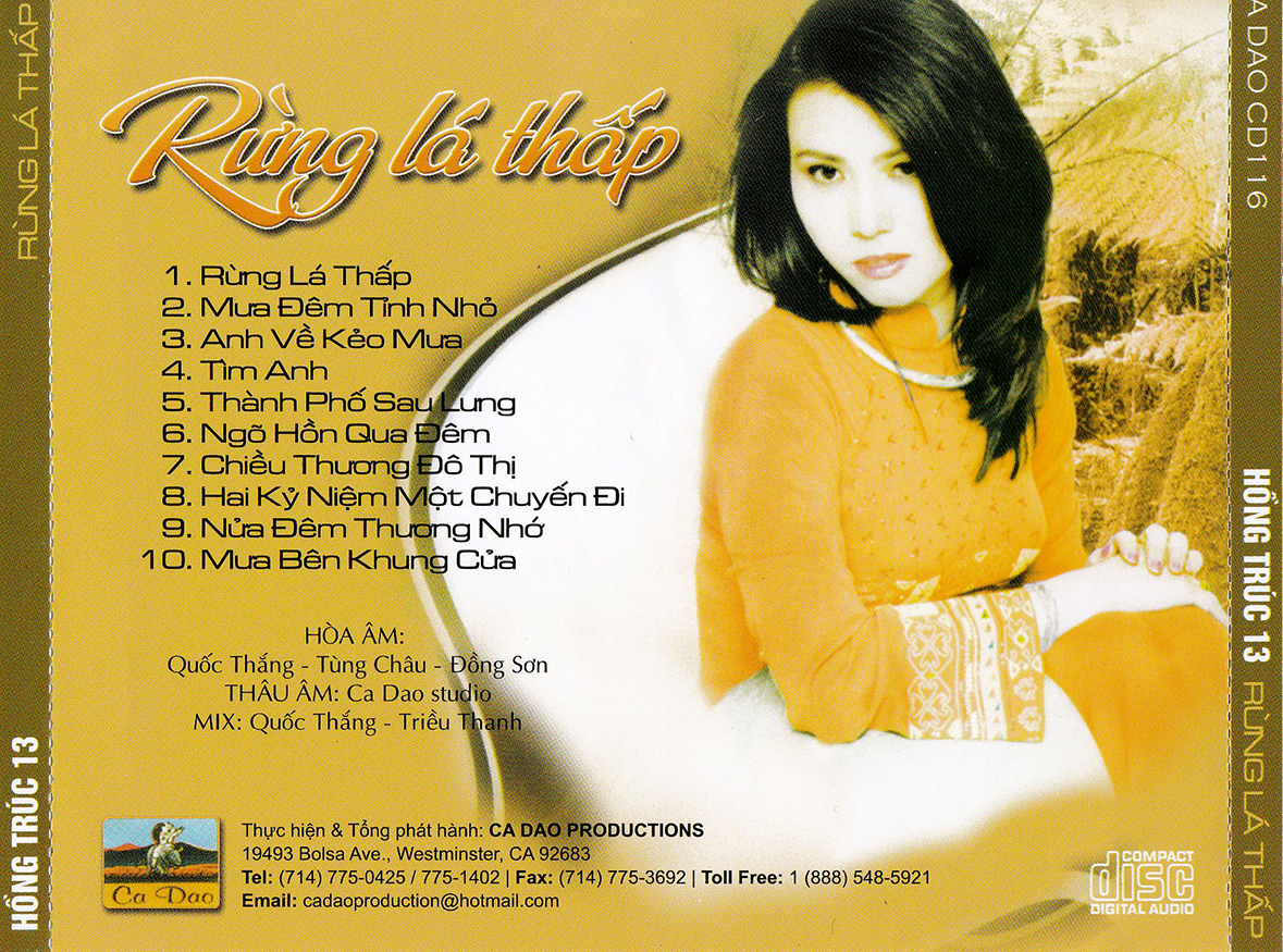 CD Rừng Lá Thấp Audiophile Việt NamAudiophile Việt Nam