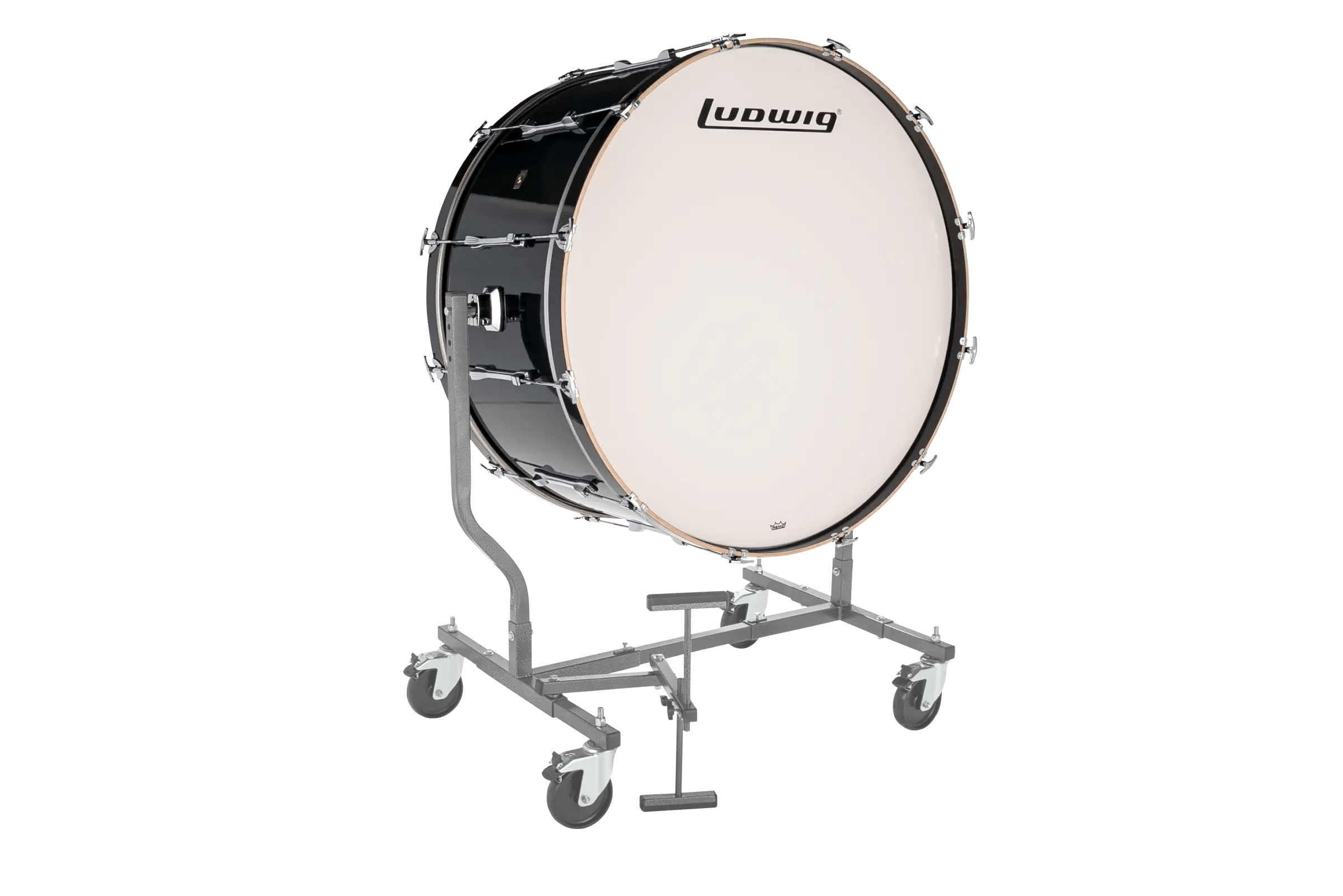 Ludwig Concert Bass Drum with LE787 Tilting Stand