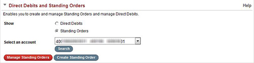 Customers with accounts in the UK New Standing Order service now available
