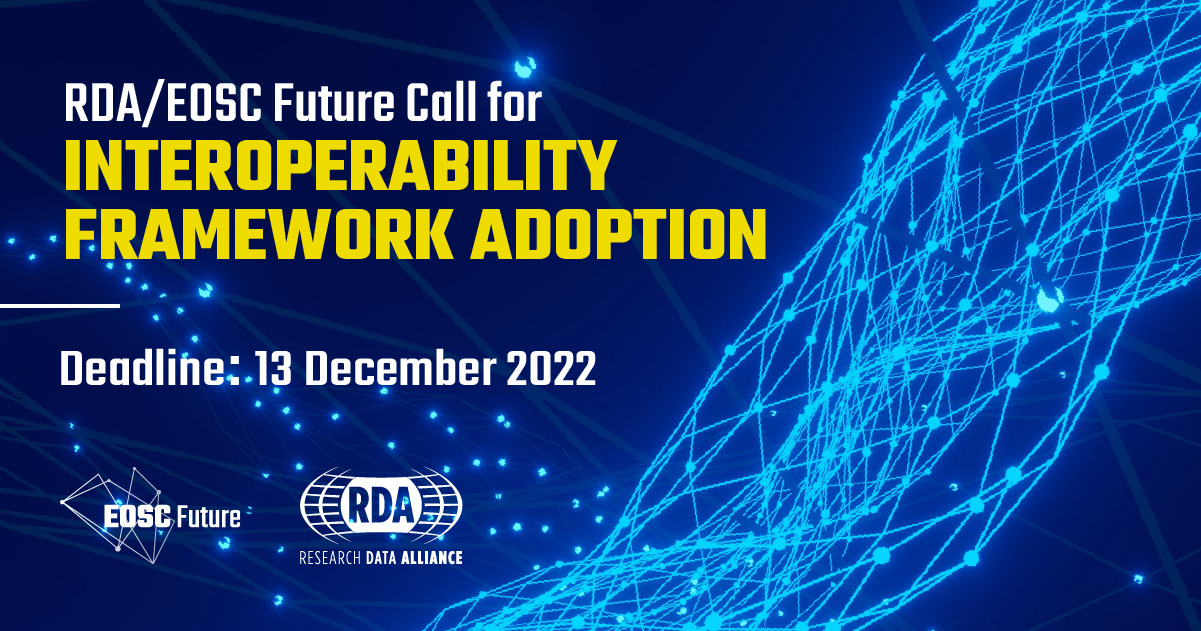 RDA / EOSC Future Call for Interoperability Framework Adoption GÉANT