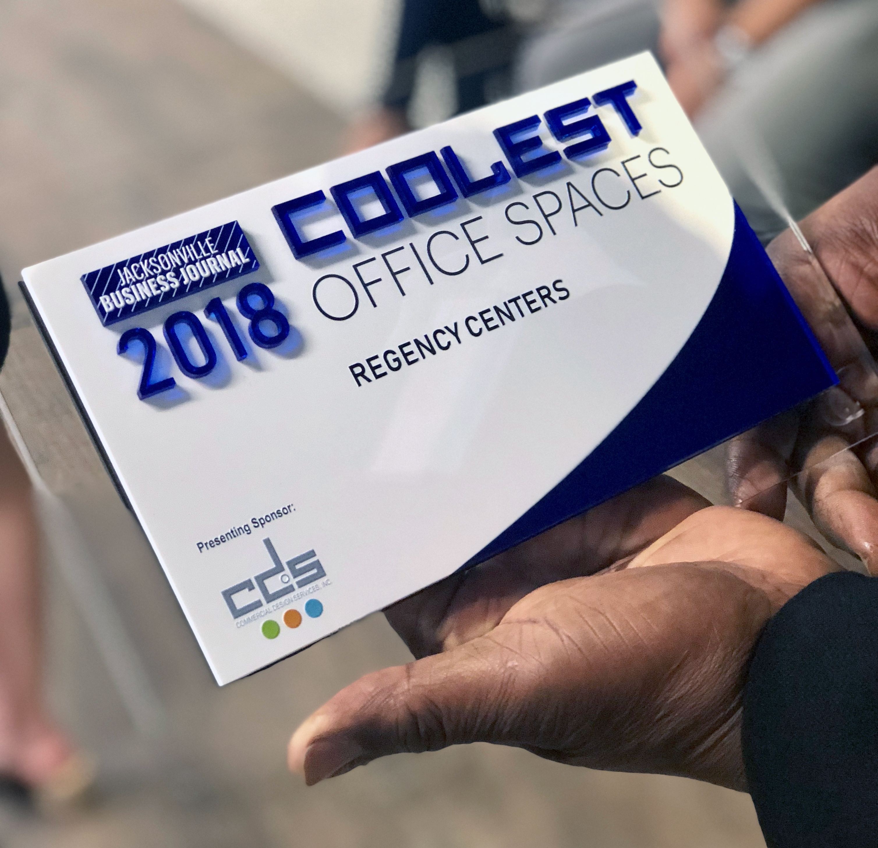 Jacksonville Business Journal Gives Regency 'Coolest Office Space' Award