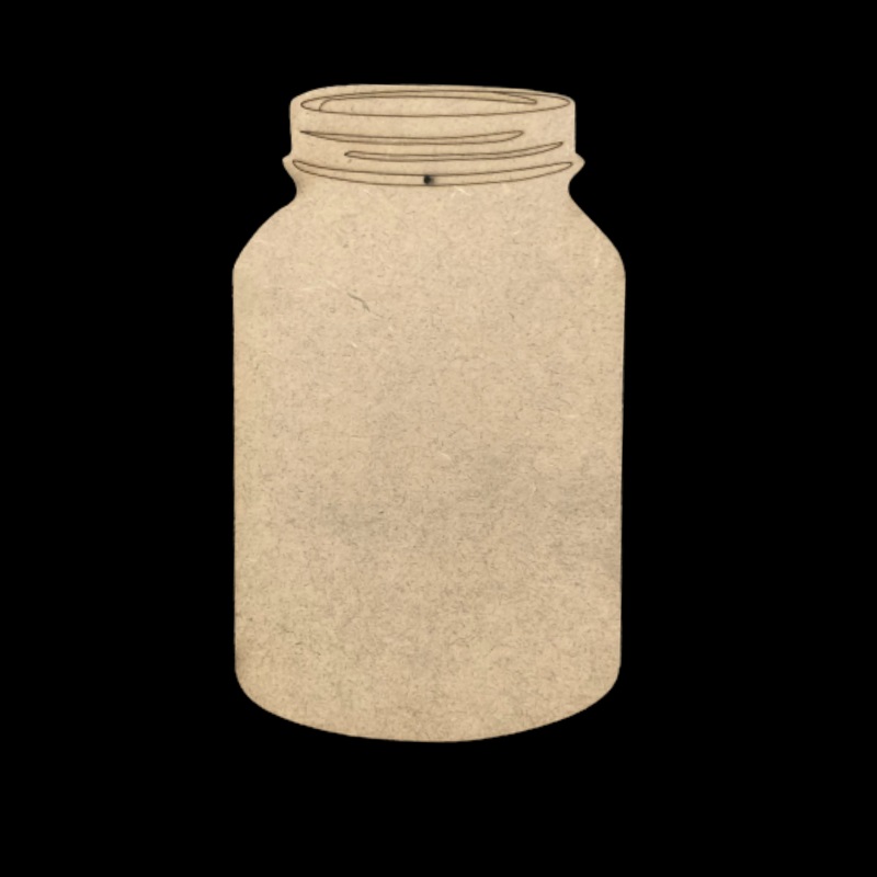 MDF Mason Jar Bottle Wall Hanger Connect4Sale