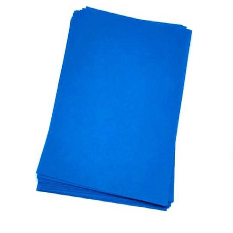 Blue Felt Sheet 1mm A3 Connect4Sale
