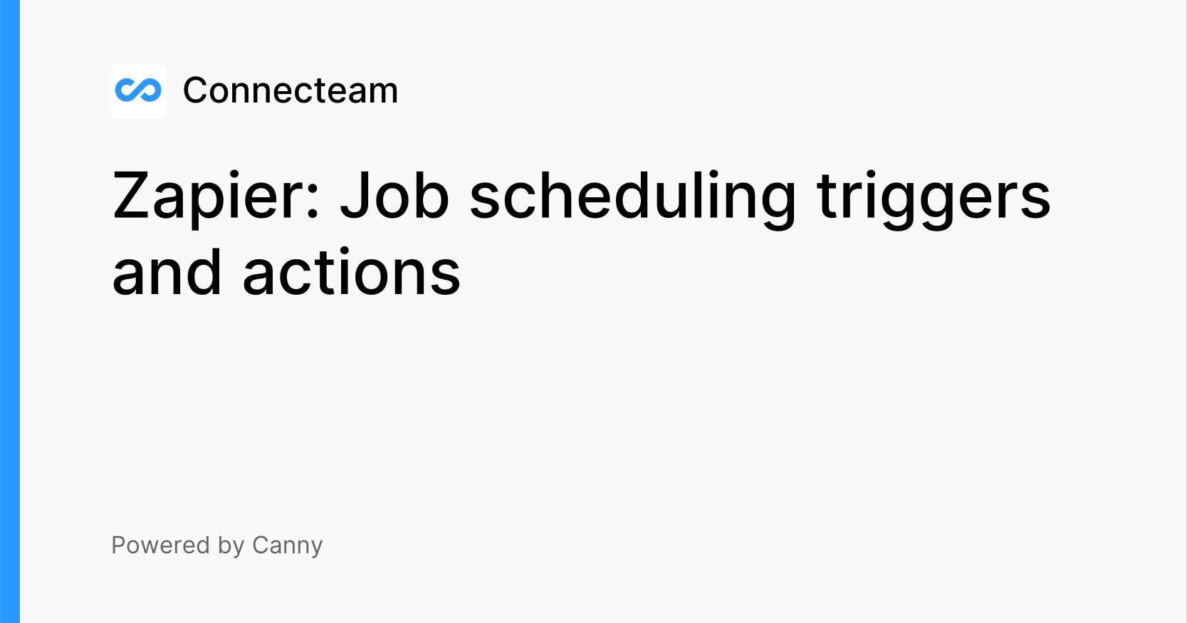Zapier Job scheduling triggers and actions Zapier Connecteam